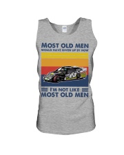 most old men dirt track racing Unisex Tank tile