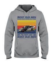 most old men dirt track racing Hooded Sweatshirt tile