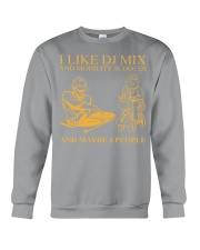 I LIKE DJ Mix mobility Scooter Crewneck Sweatshirt tile