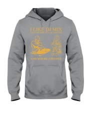I LIKE DJ Mix mobility Scooter Hooded Sweatshirt tile