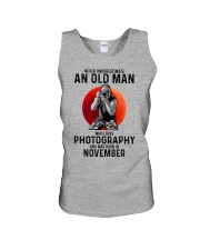 11 photography old man Unisex Tank tile