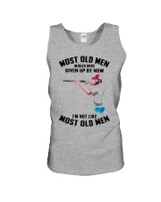 most old men Sporting clays Unisex Tank tile