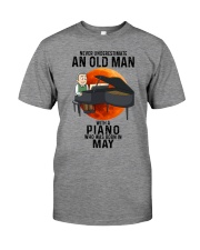 05 piano old mannn never Premium Fit Mens Tee tile