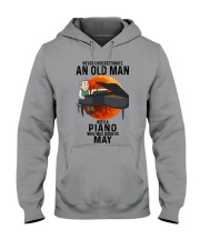 05 piano old mannn never Hooded Sweatshirt tile