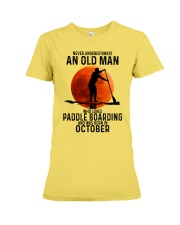 10 paddle boarding Premium Fit Ladies Tee tile