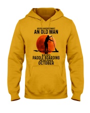 10 paddle boarding Hooded Sweatshirt tile