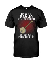 i play banjo Premium Fit Mens Tee tile