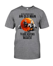 03 Team roping old man Classic T-Shirt front