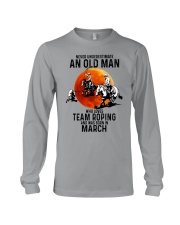 03 Team roping old man Long Sleeve Tee tile