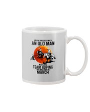 03 Team roping old man Mug tile