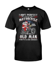BIKER CHRISTMAS Premium Fit Mens Tee tile