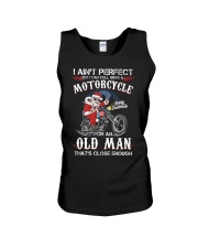 BIKER CHRISTMAS Unisex Tank tile