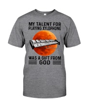 xylophone talent old man Classic T-Shirt front