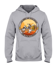 i like beer team roping Hooded Sweatshirt front