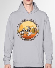 i like beer team roping Hooded Sweatshirt garment-hooded-sweatshirt-front-04