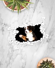 bernese mountain Sticker - Single (Horizontal) aos-sticker-single-horizontal-lifestyle-front-06