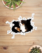 bernese mountain Sticker - Single (Horizontal) aos-sticker-single-horizontal-lifestyle-front-07