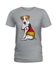 jack russel terrier germany Ladies T-Shirt tile
