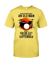 09 drum set olm yl Premium Fit Mens Tee tile