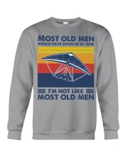 most old men Hang gliding Crewneck Sweatshirt tile