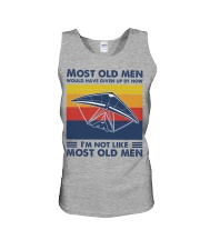 most old men Hang gliding Unisex Tank tile