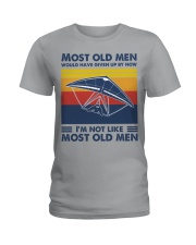 most old men Hang gliding Ladies T-Shirt tile