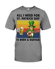 all i need guitar st patrick Premium Fit Mens Tee tile
