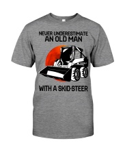 skid steer never old man Premium Fit Mens Tee tile