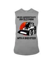 skid steer never old man Sleeveless Tee tile
