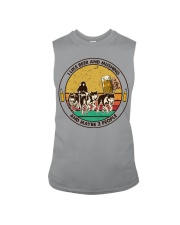 i like beer mushing Sleeveless Tee tile