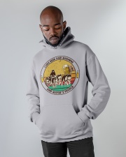 i like beer mushing Hooded Sweatshirt apparel-hooded-sweatshirt-lifestyle-front-09