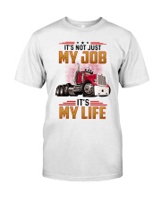 Trucker My Life Classic T-Shirt front