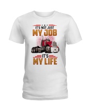 Trucker My Life Ladies T-Shirt tile