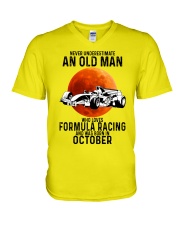 10 formula rc V-Neck T-Shirt tile