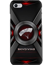 sky diving phone red Phone Case i-phone-8-case