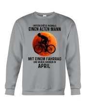 04 Cycling OId Man German Crewneck Sweatshirt tile