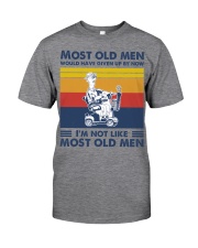 most old men mobility Scooter Classic T-Shirt front