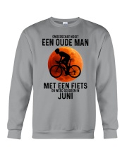 6 cycling old man never dutch Crewneck Sweatshirt tile