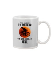04 cycling old man tbn Mug tile