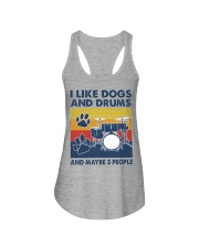 i like drums Ladies Flowy Tank tile