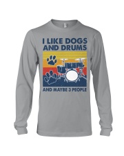 i like drums Long Sleeve Tee tile