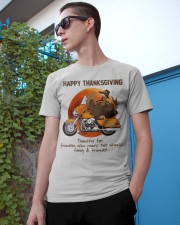 Biker Thanksgiving Classic T-Shirt apparel-classic-tshirt-lifestyle-17