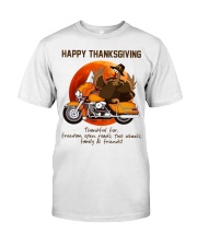Biker Thanksgiving Premium Fit Mens Tee tile