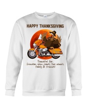 Biker Thanksgiving Crewneck Sweatshirt tile