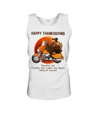 Biker Thanksgiving Unisex Tank tile