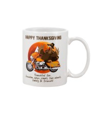 Biker Thanksgiving Mug tile