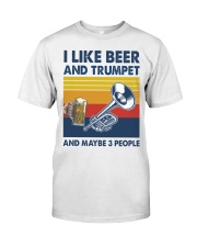 Trumpet I Like Beer Premium Fit Mens Tee tile
