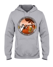 i like beer Sporting clays Hooded Sweatshirt front