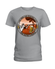 i like beer Sporting clays Ladies T-Shirt tile