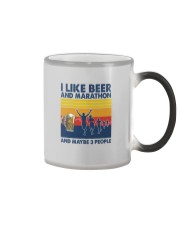 Marathon Like Beer Color Changing Mug tile
